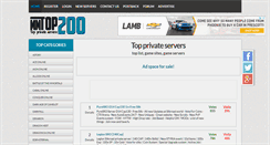 Desktop Screenshot of mmtop200.com